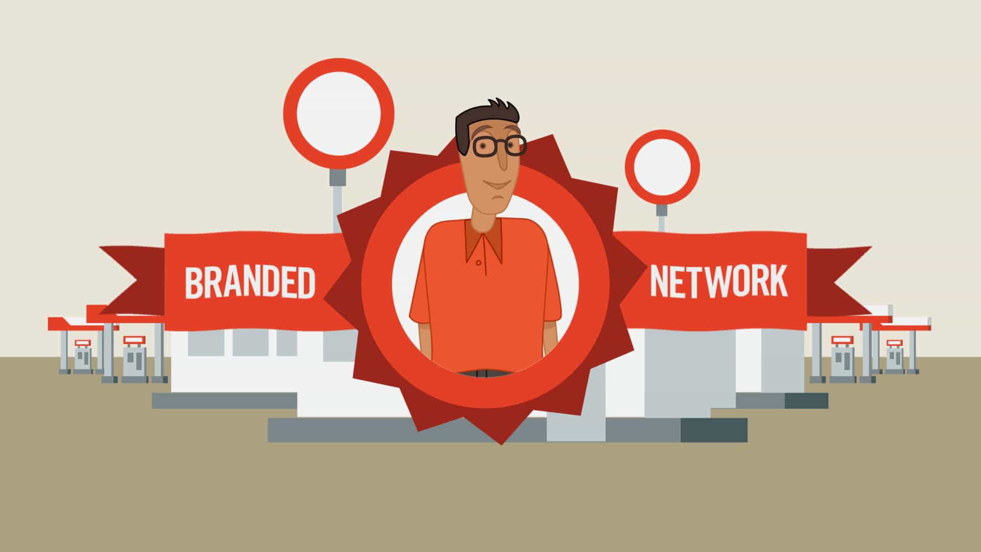An animated character in a motion graphics explainer